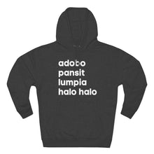 Load image into Gallery viewer, Filipino food / Unisex Premium Pullover Hoodie
