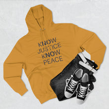 Load image into Gallery viewer, Know justice / Unisex Premium Pullover Hoodie
