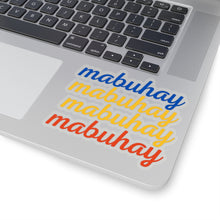Load image into Gallery viewer, Mabuhay Kiss-Cut Stickers
