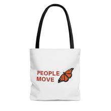 Load image into Gallery viewer, People Move Tote Bag
