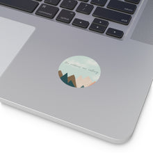Load image into Gallery viewer, The outdoors are calling / Round Vinyl Stickers
