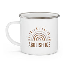 Load image into Gallery viewer, Abolish Ice Enamel Camping Mug
