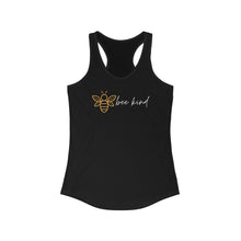 Load image into Gallery viewer, Bee kind / Women&#39;s Ideal Racerback Tank
