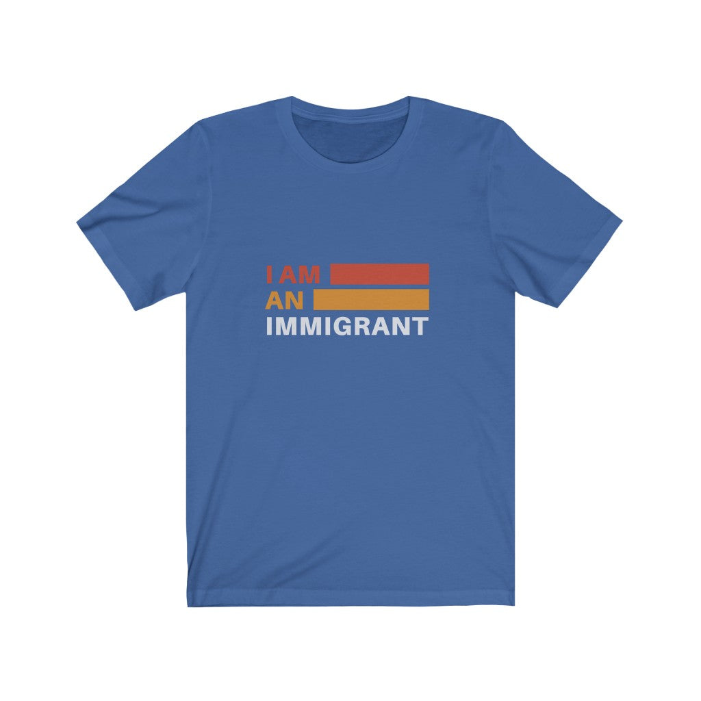 I Am An Immigrant Jersey Short Sleeve Tee