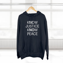 Load image into Gallery viewer, Know justice / Unisex Premium Pullover Hoodie
