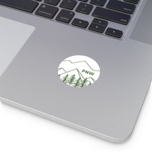 Load image into Gallery viewer, The left coast / Round vinyl stickers
