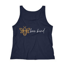 Load image into Gallery viewer, Bee kind / Women&#39;s Relaxed Jersey Tank Top
